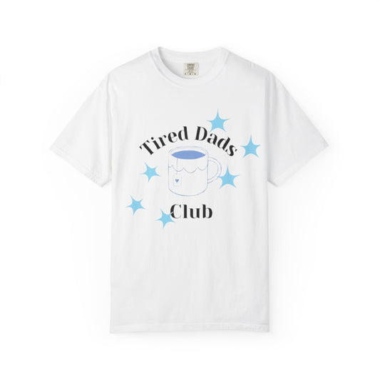 T-Shirt — "Tired Dads Club" Graphic Tee (Coffee Mug Design)