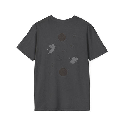 Cat Dad T-Shirt — Cute Paw Print & Cat Face Tee for Cat Lovers
