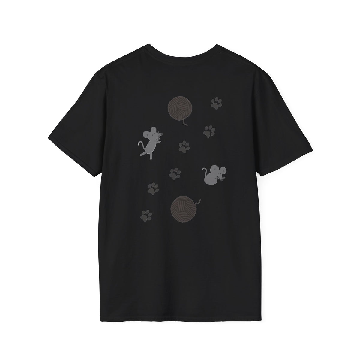 Cat Dad T-Shirt — Cute Paw Print & Cat Face Tee for Cat Lovers
