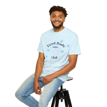 T-Shirt — "Tired Dads Club" Graphic Tee (Coffee Mug Design)