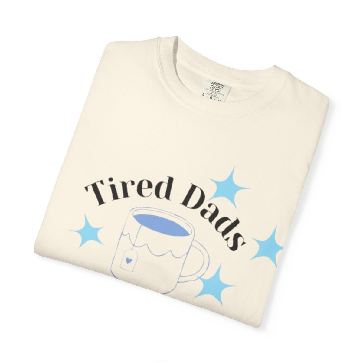 T-Shirt — "Tired Dads Club" Graphic Tee (Coffee Mug Design)