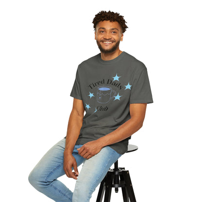 T-Shirt — "Tired Dads Club" Graphic Tee (Coffee Mug Design)