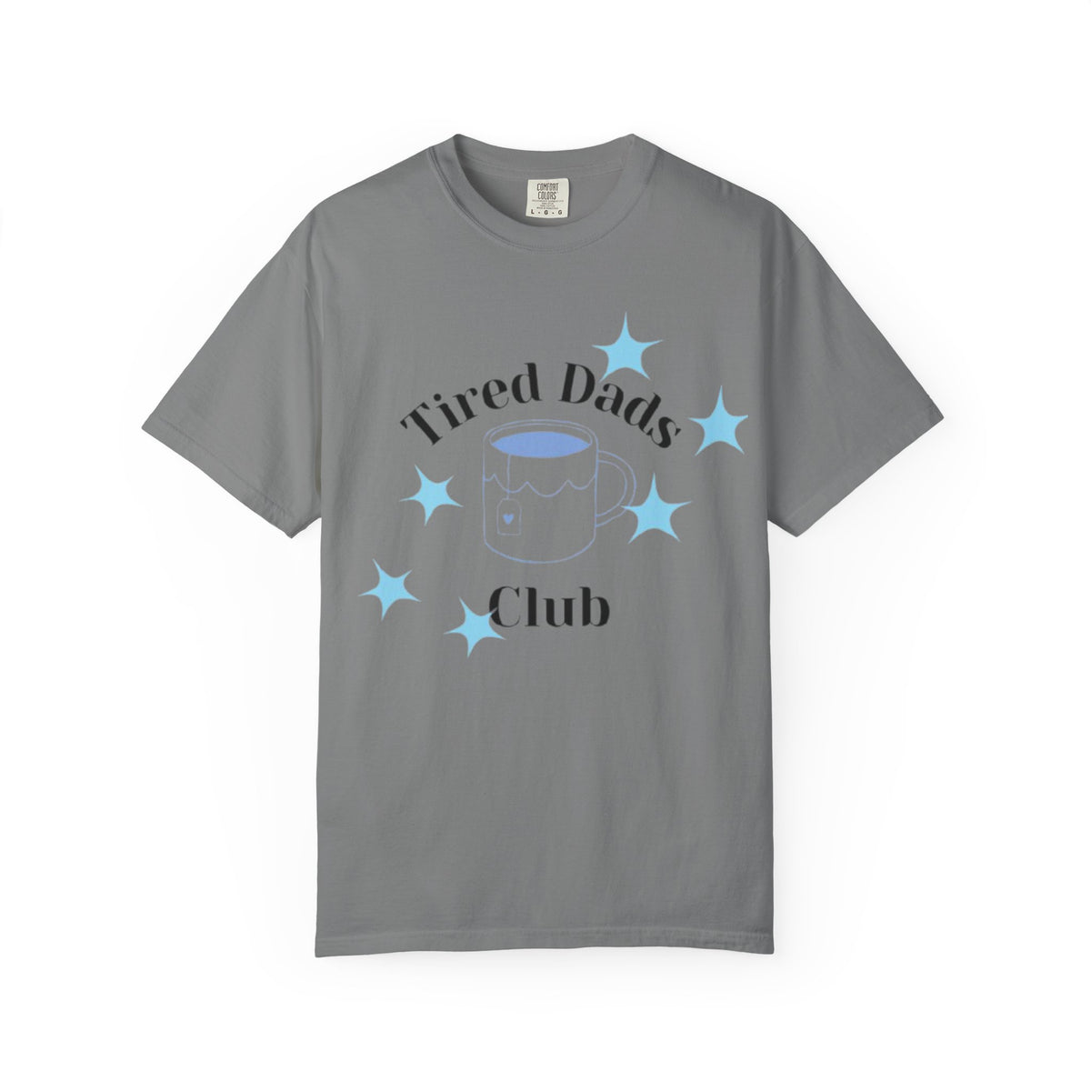 T-Shirt — "Tired Dads Club" Graphic Tee (Coffee Mug Design)