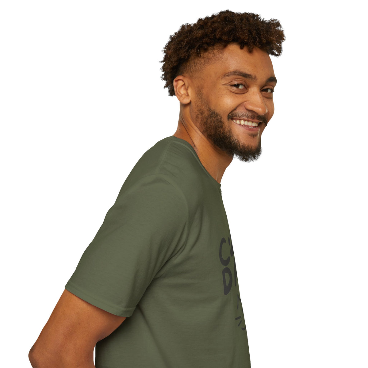 Cat Dad T-Shirt — Cute Paw Print & Cat Face Tee for Cat Lovers